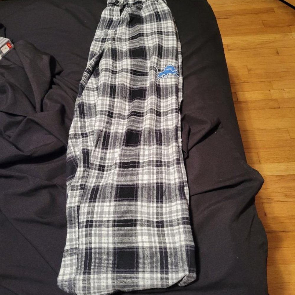 Detroit Lions Long Sleep Pants, Size- Womens Small
